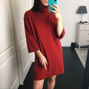 NWOT Zara turtleneck dress